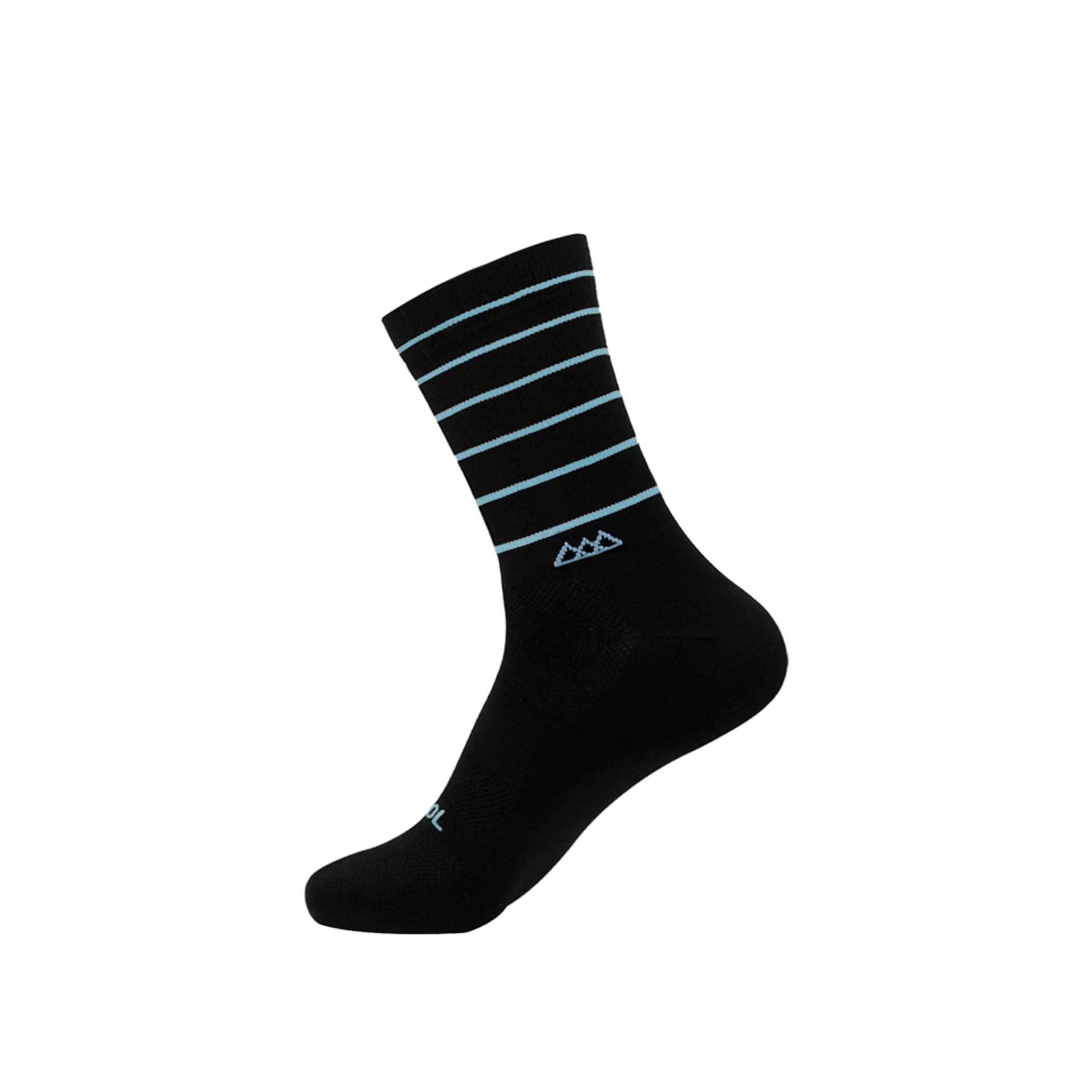 Socks 1 Lines Negro Cielo